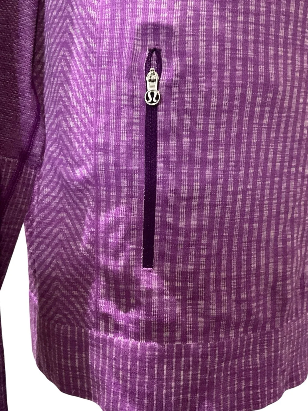 lululemon athletica Rest Less Sweat Wicking Heathered Tender Violet Long-Sleeve